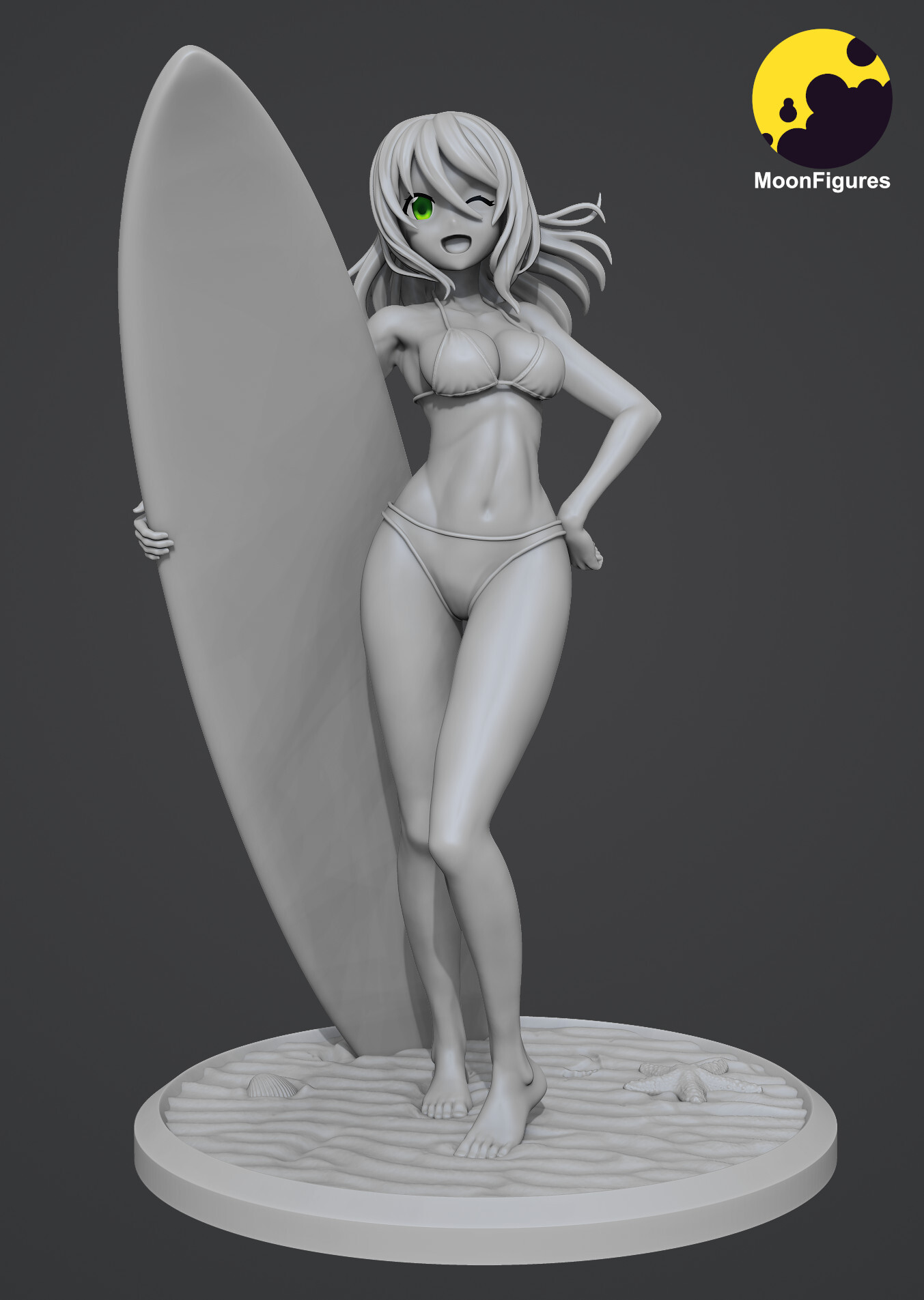moonfigures surfer girl