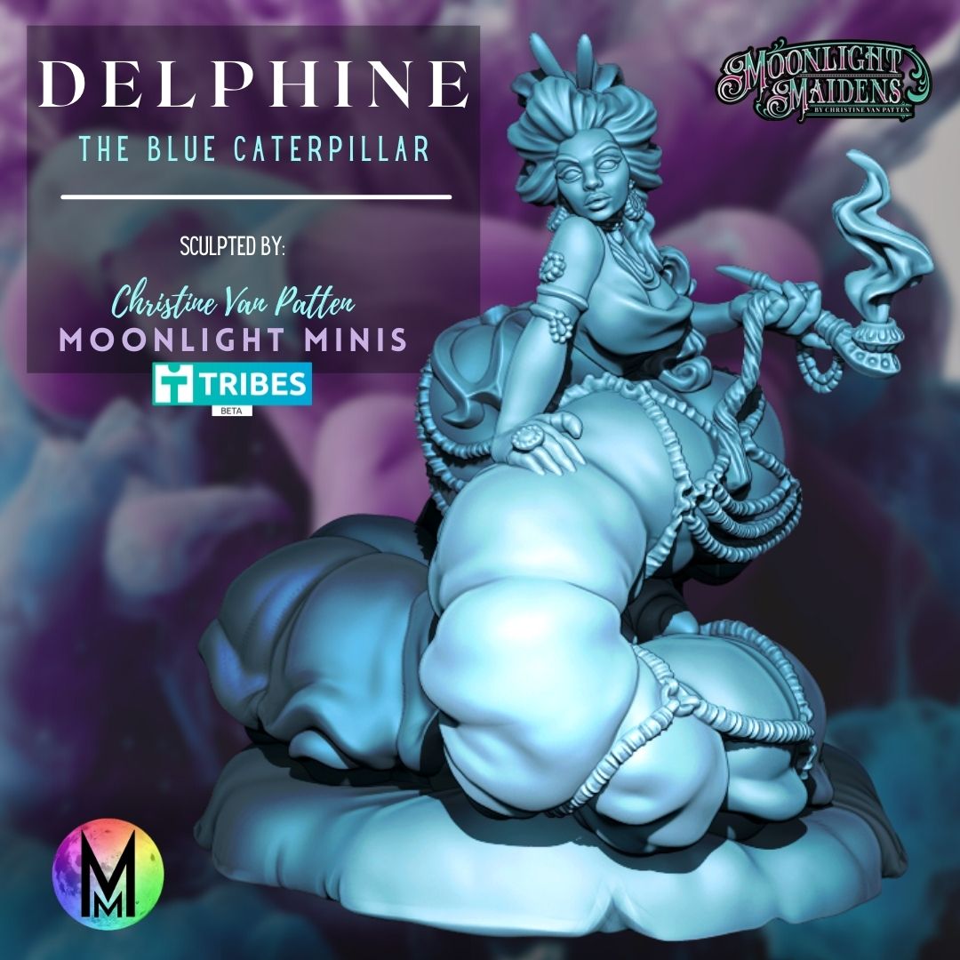 moonlight minis delphine blue caterpillar