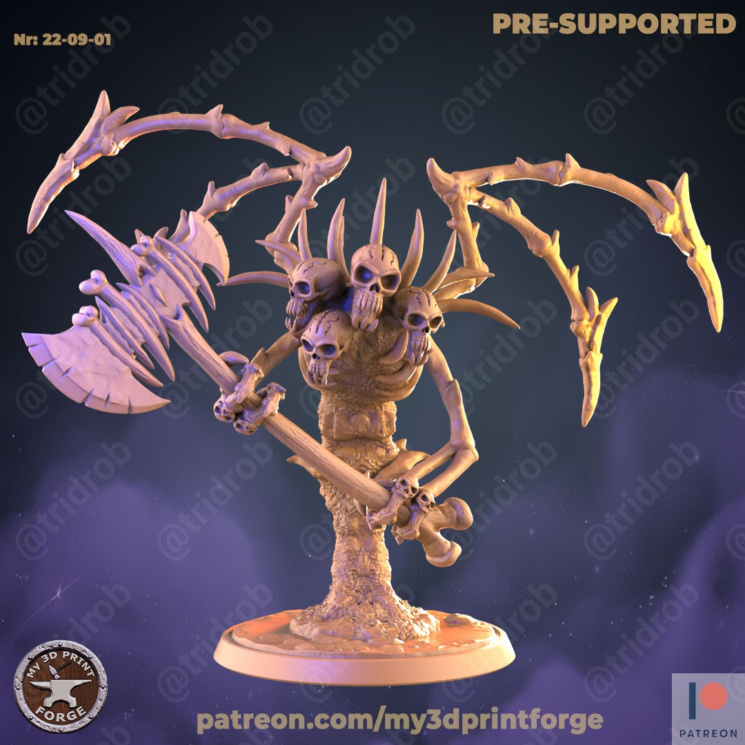 my 3d print forge ice crown citadel skull lord marrowgar 3