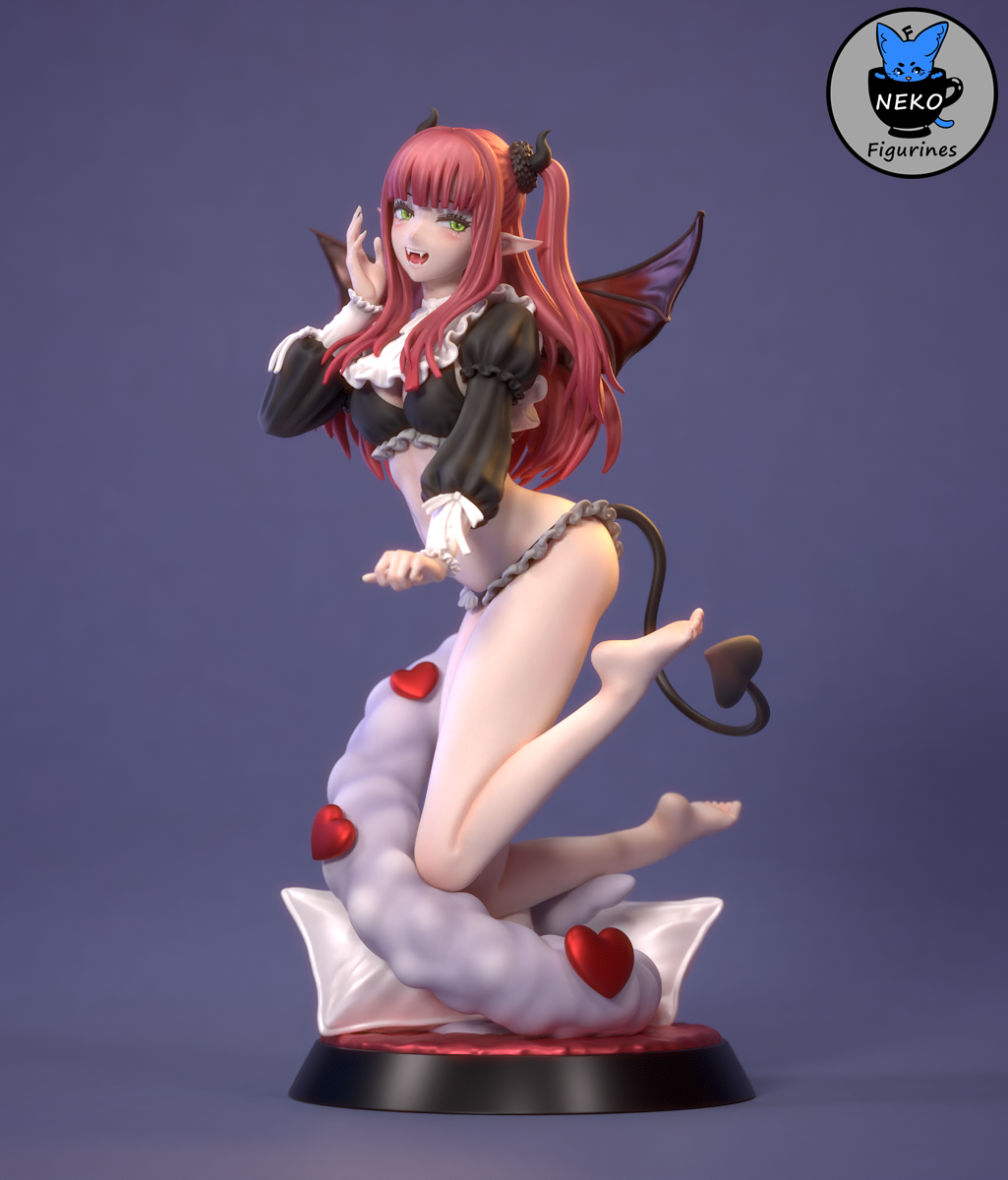 neko figurines marin kitagawa succubus (my dress up darling)(1)