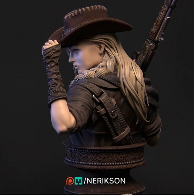 nerikson jane the gunslinger bust