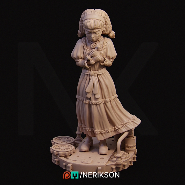 nerikson little robot girl01