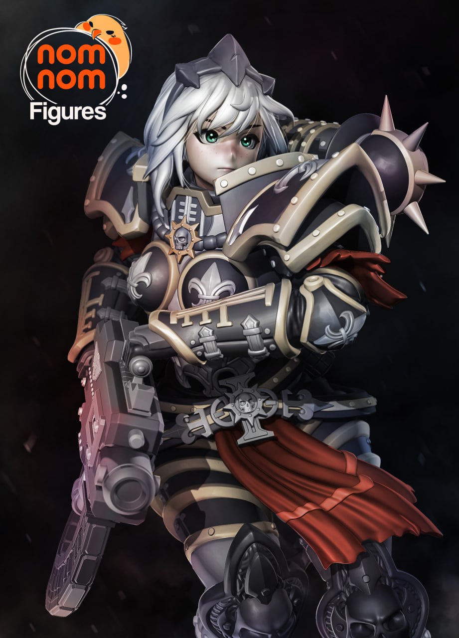 nomnom figures warhammy waifu