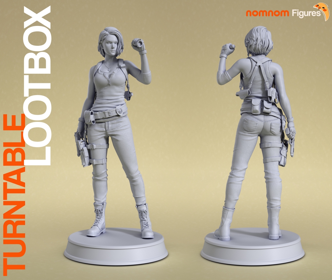nomnom figures jill valentine resident evil(1)0