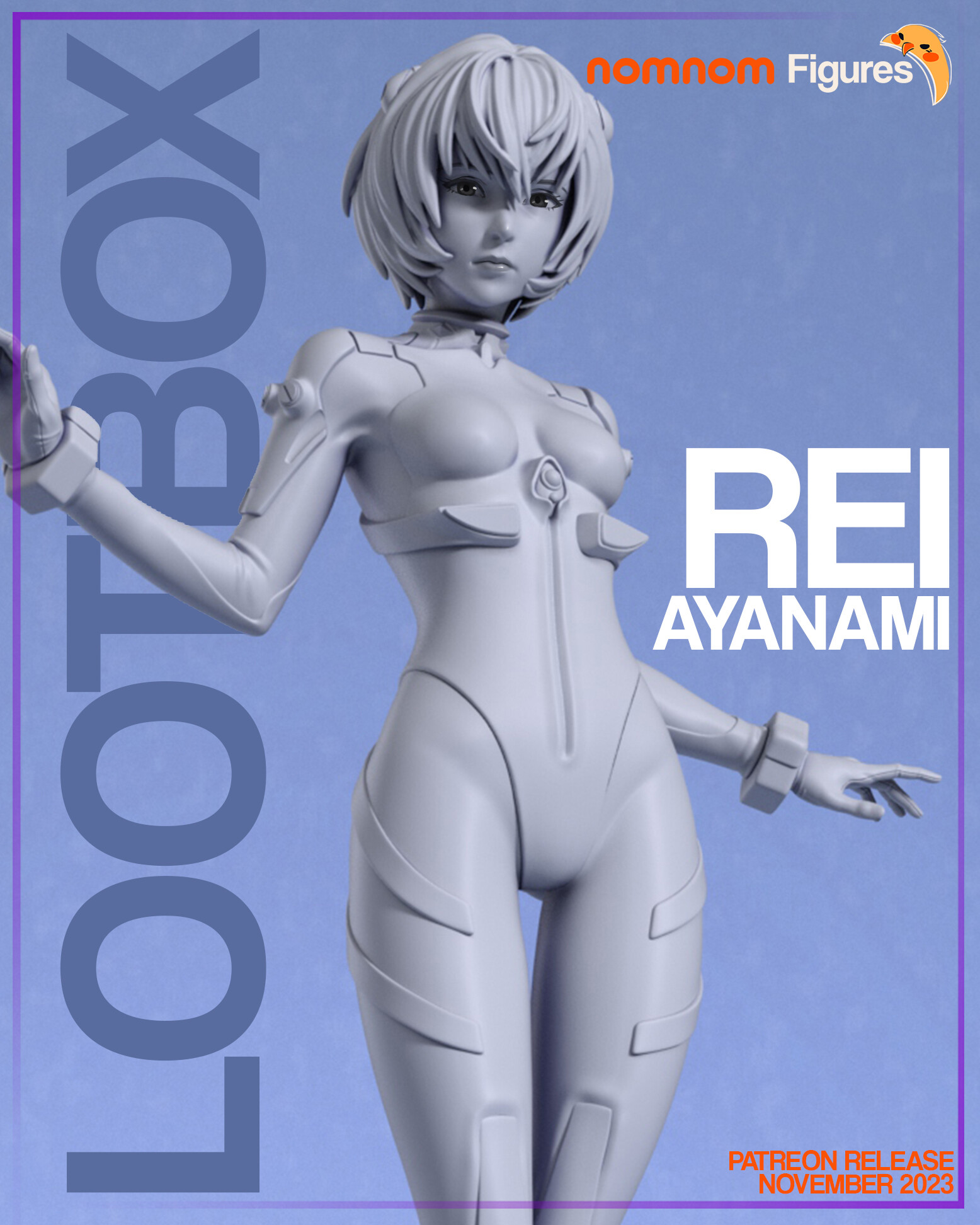 nomnom figures rei ayanami(1)
