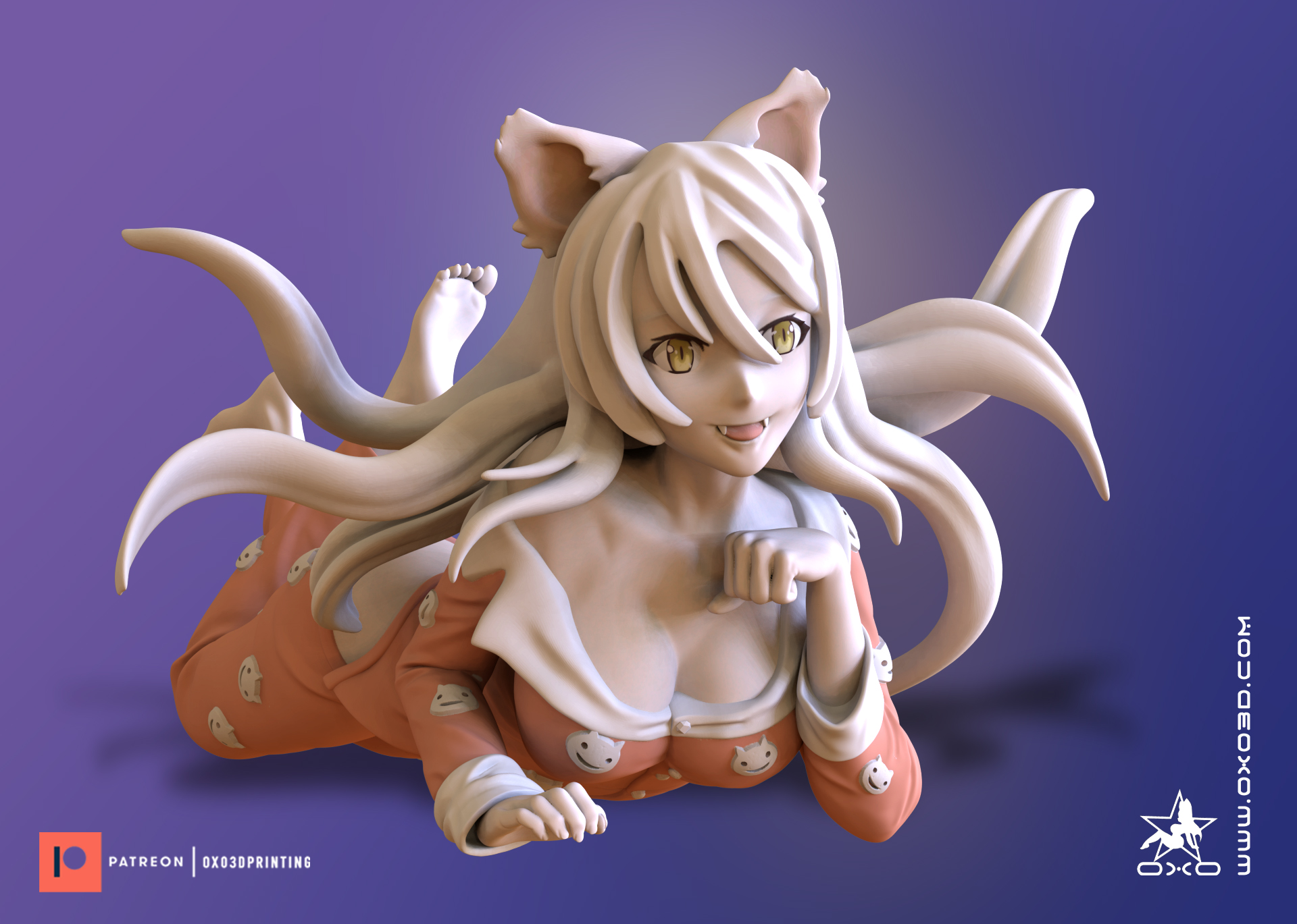 oxo3d black hanekawa