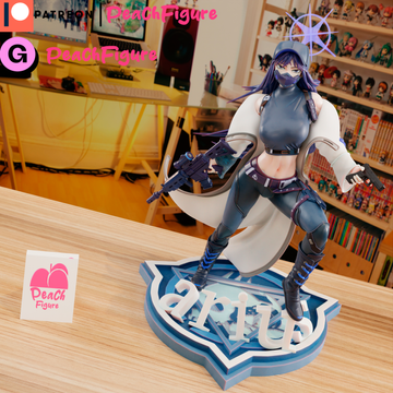 peach figure saori bluearchive