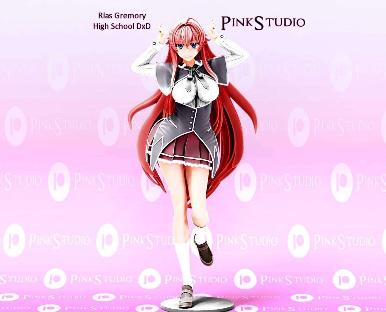 pink studio rias gremory high school (1)