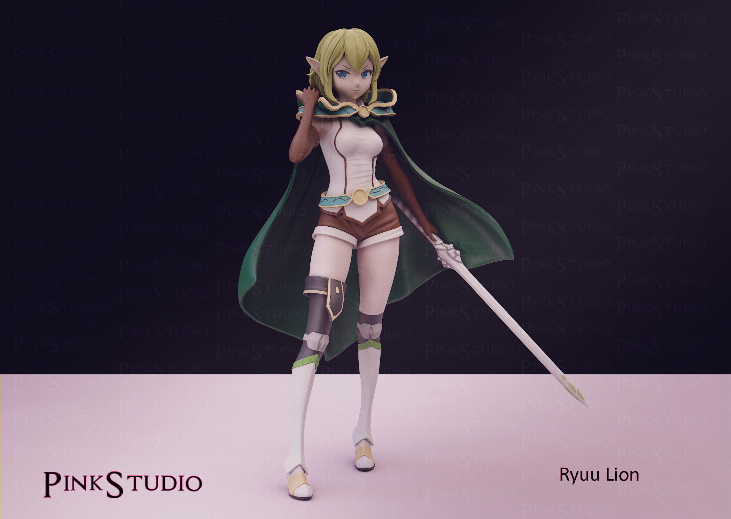pink studio ryuu lion(1)