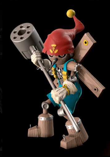 rhaeprints puppetmon digimon darkmaster