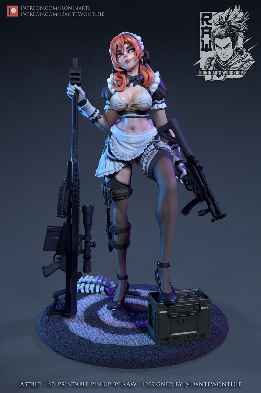 ronin arts astrid pinup