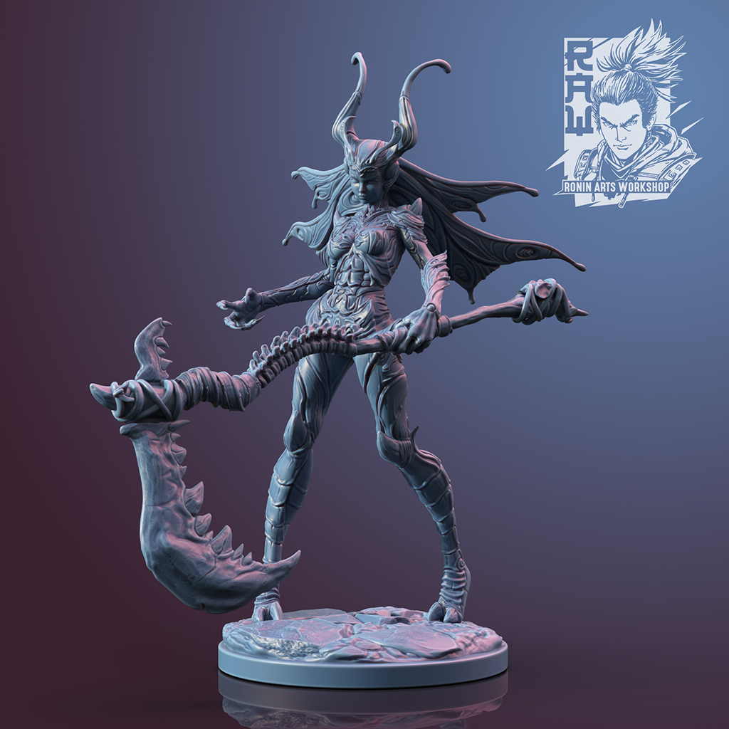 ronin arts workshop siraj the herald of light moth woman monster