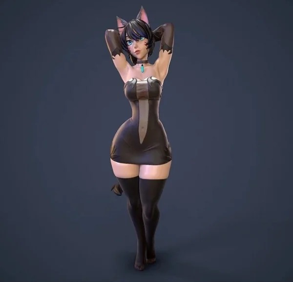 rushzilla cat girl