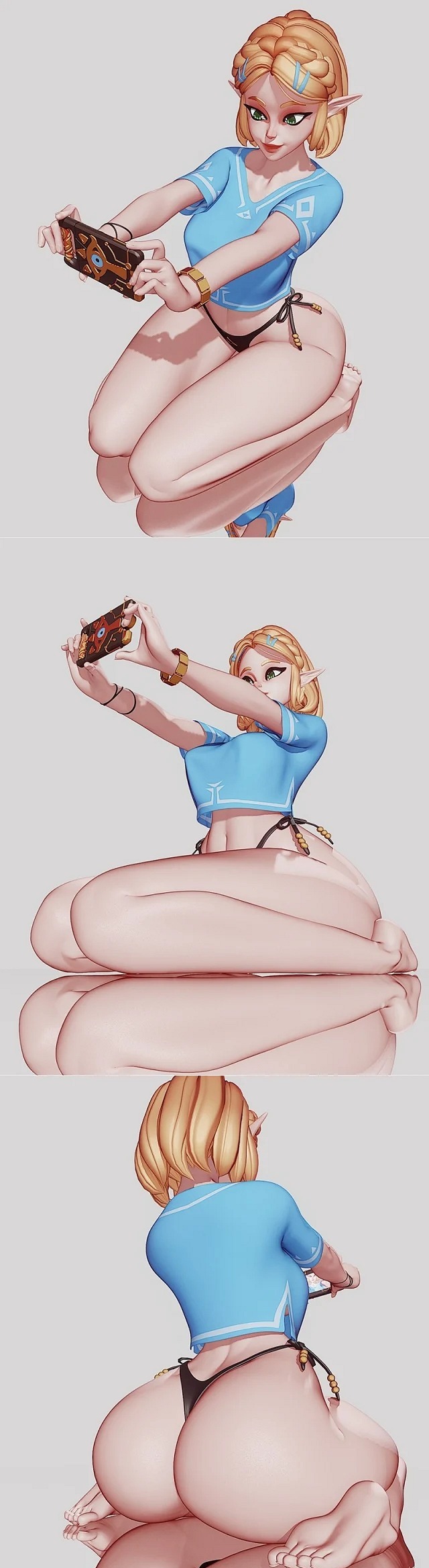 rushzilla zelda selfie 2