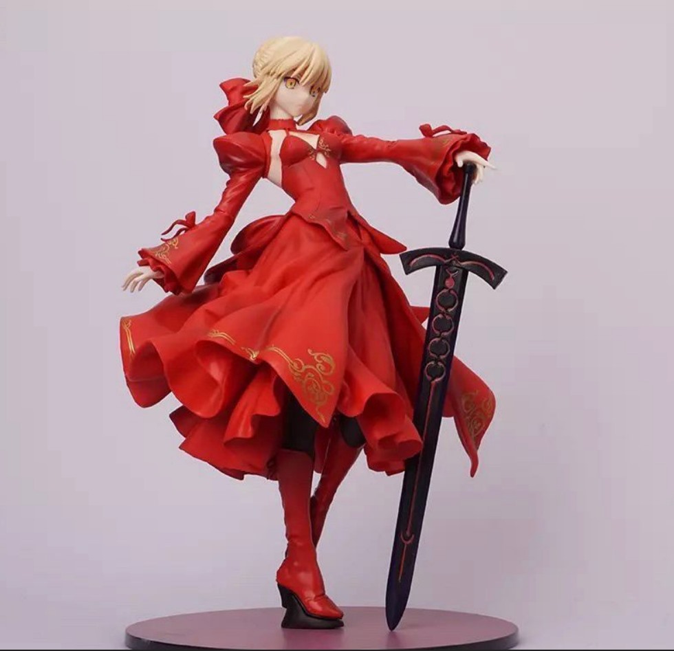 saber dress red fate