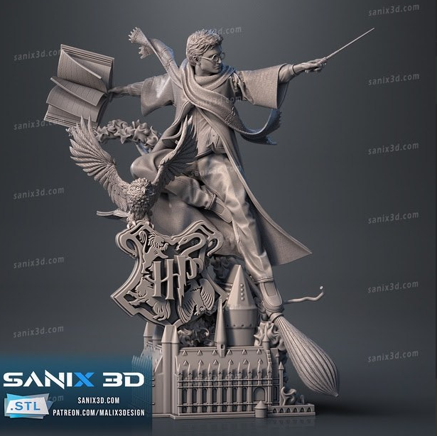 sanix3d harrypotter