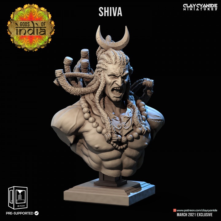 shiva bust