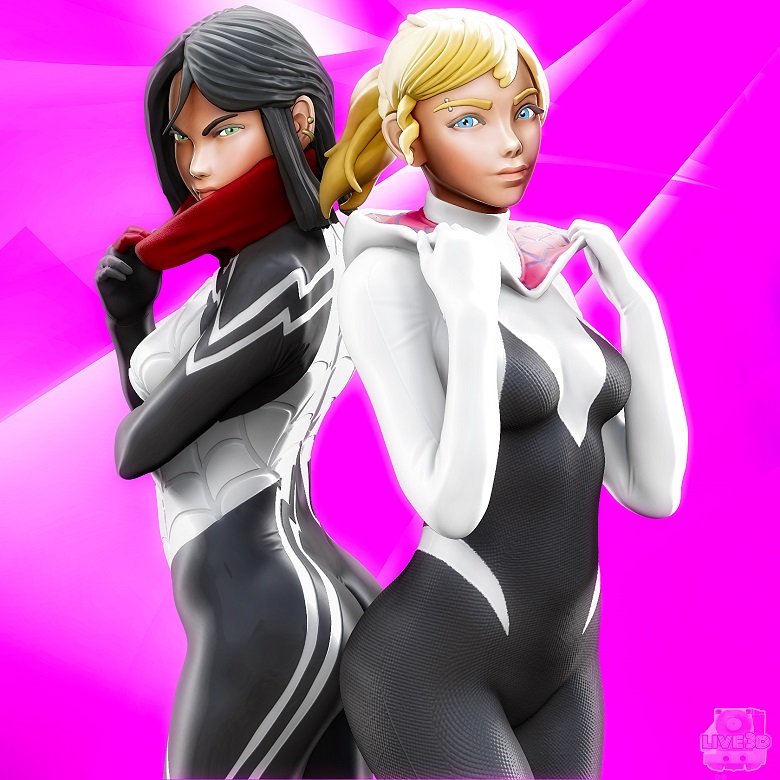 silk and spider gwen