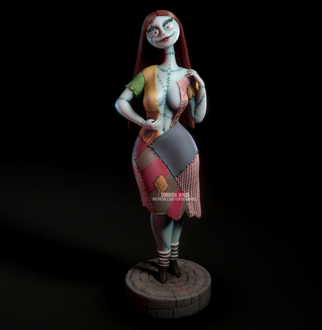 torrida minis sally skellington + nsfw