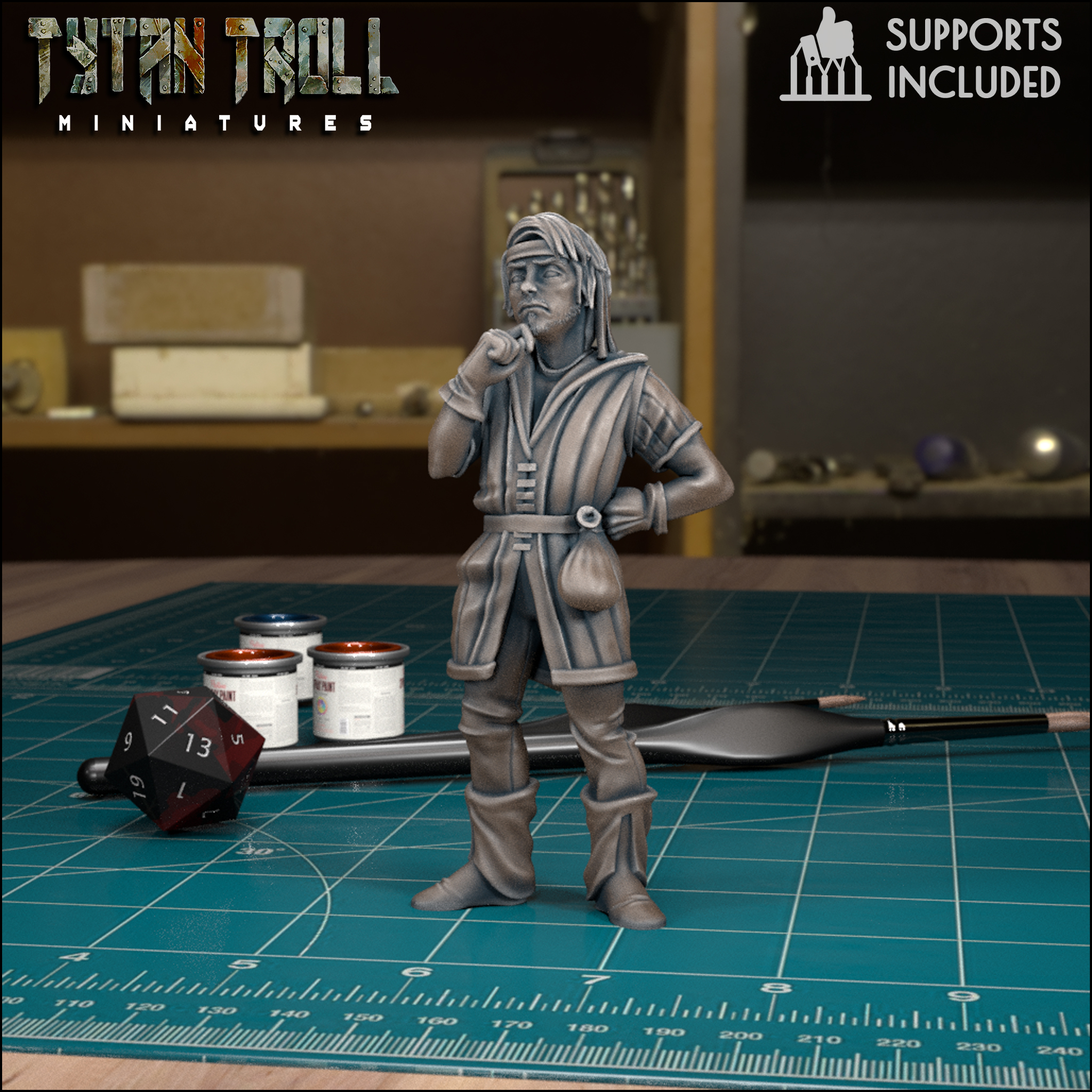 tytantroll miniatures karl watcher