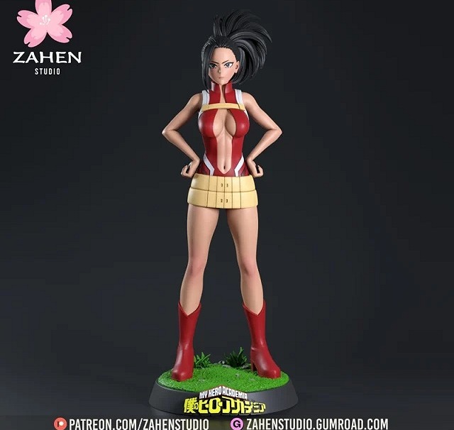 zahen studio momo yaoyorozu