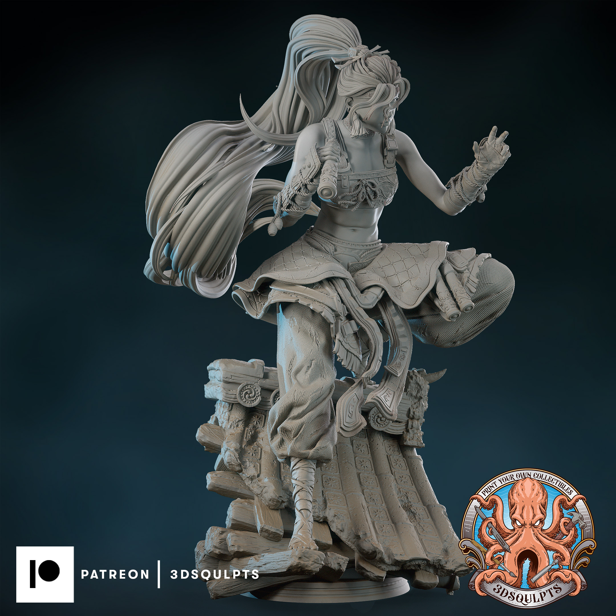 3dsqulpts assassin extras 5