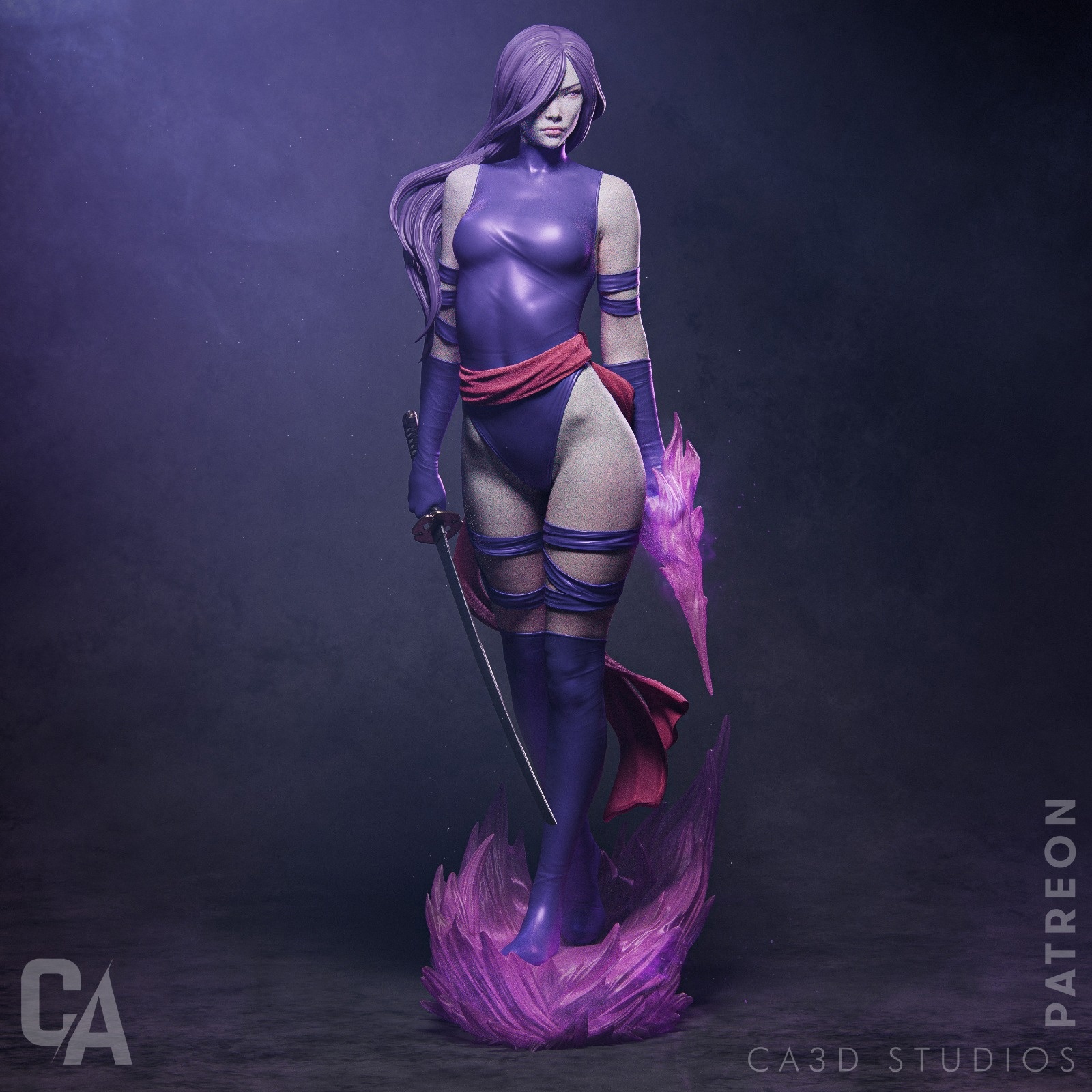 ca 3d studio psylocke