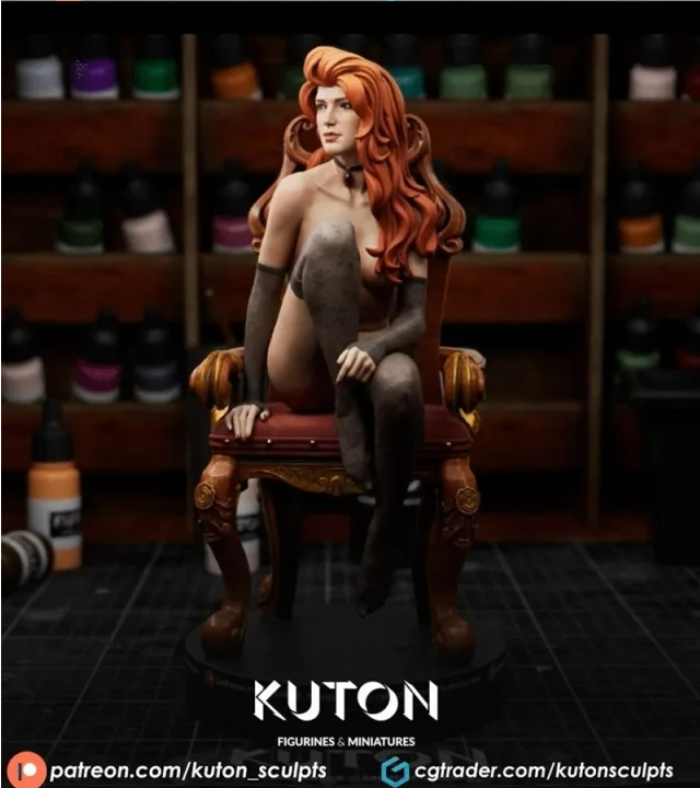kuton figurines vekna red hair