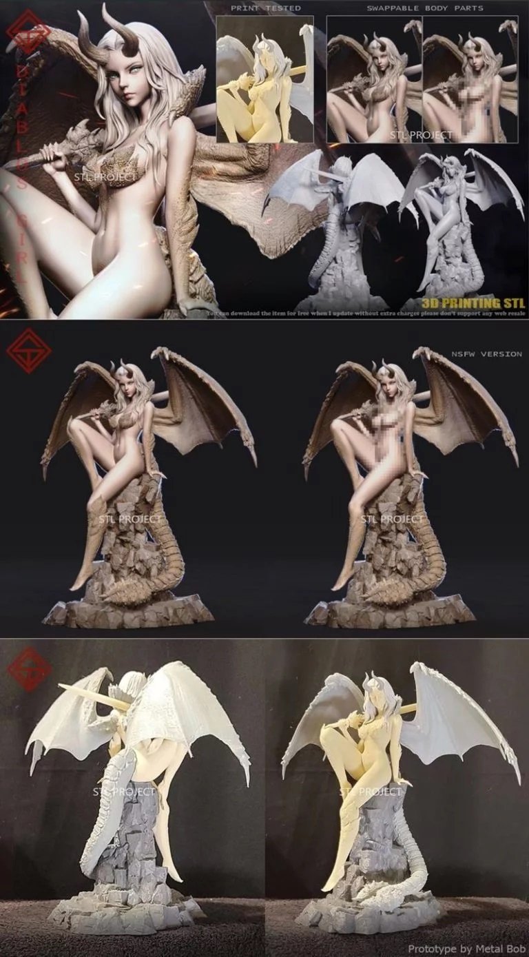 stl project diablos girl 2